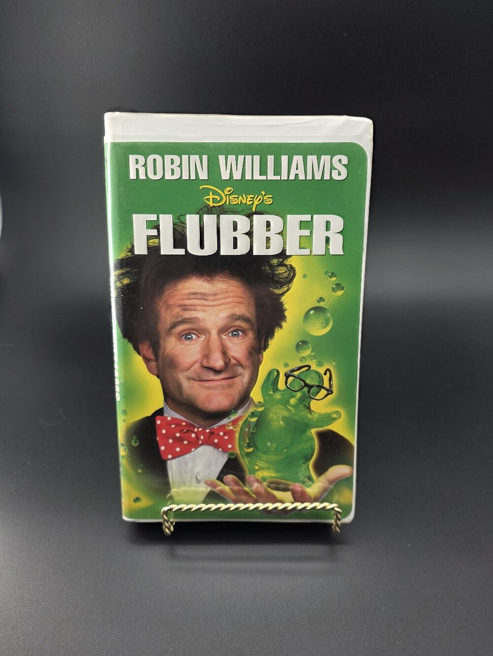 Disney's Flubber VHS Tape Starring Robin Williams Classic Family Comedy Movie